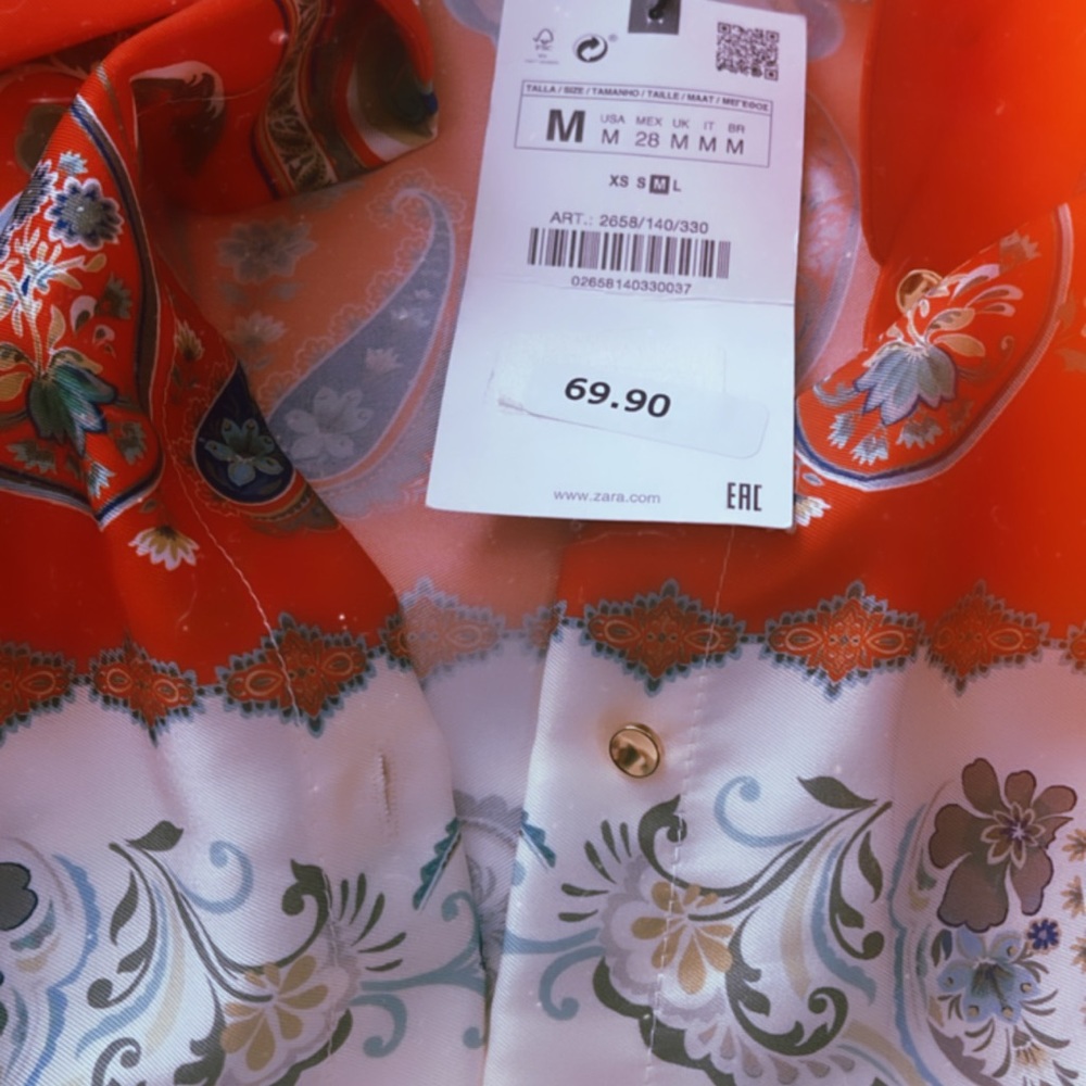 Zara maxi shirt dress